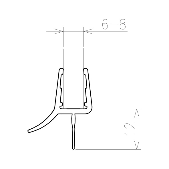 Abtropfkanten Brilliant/GlassLine/SmartLine