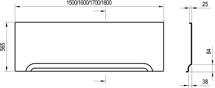 Frontschürze U 170