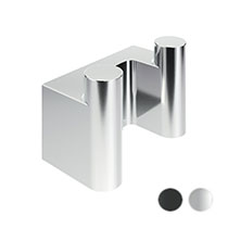 Doppelter Handtuchhaken Chrome II