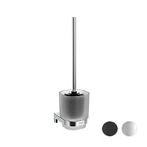 Halter mit Toilettenbürste und Behälter Chrome II