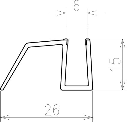 Abtropfkanten Matrix