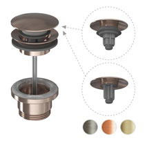 Waschbecken-Ablaufsystem 2in1