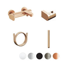 Wannen-Wandarmatur Eleganta EL 022 mit Duschset