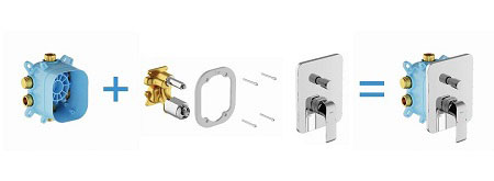 Sprchové a&nbsp;vanové sety