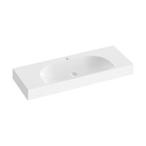 Waschbecken Lite 120/80 S, mit Hahnloch