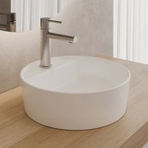 Keramik-Aufsatzwaschbecken UNI 400 F SLIM