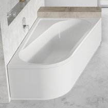 Badewanne Chrome asymmetrische